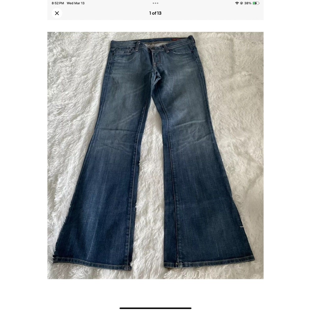 Citizens Of Humanity Ingrid #002 Low Waist Flare Jeans Women’s Sz 28 Medium Blue